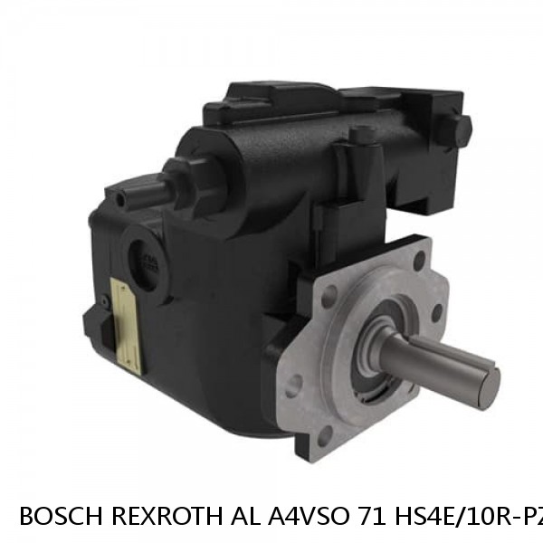 AL A4VSO 71 HS4E/10R-PZB25N00 CS1786 BOSCH REXROTH A4VSO Variable Displacement Pumps