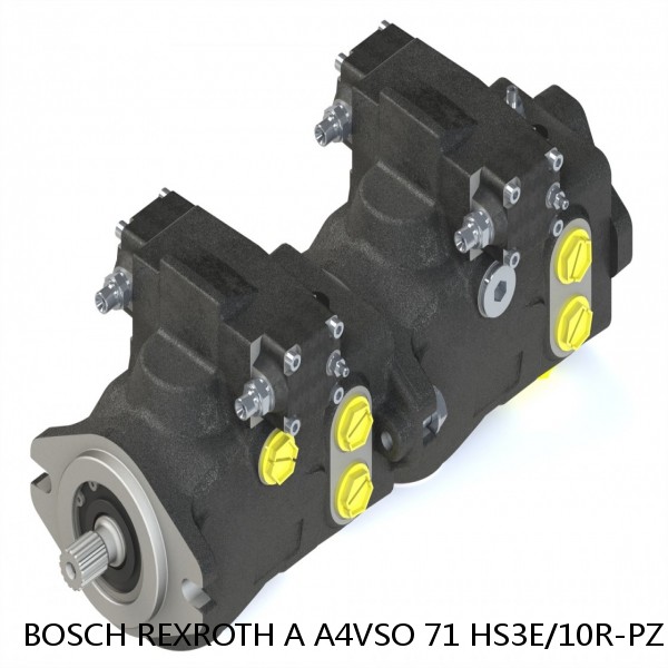 A A4VSO 71 HS3E/10R-PZB13N BOSCH REXROTH A4VSO Variable Displacement Pumps