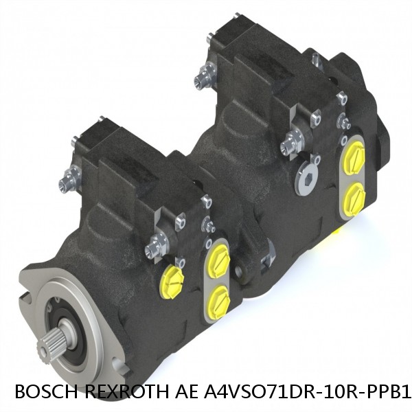 AE A4VSO71DR-10R-PPB13N BOSCH REXROTH A4VSO Variable Displacement Pumps