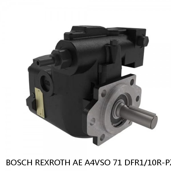 AE A4VSO 71 DFR1/10R-PZB13N00 -SO801 BOSCH REXROTH A4VSO Variable Displacement Pumps