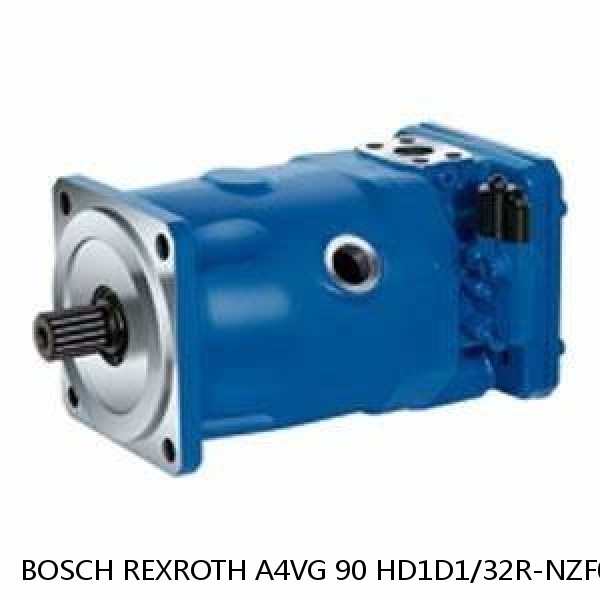 A4VG 90 HD1D1/32R-NZF02F001-S BOSCH REXROTH A4VG Variable Displacement Pumps