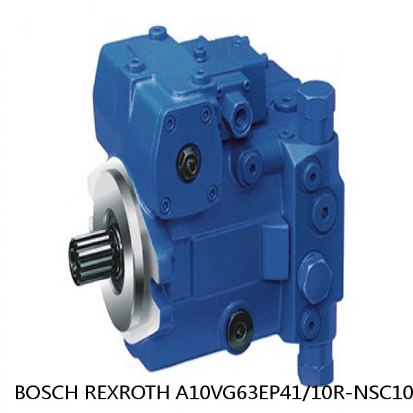A10VG63EP41/10R-NSC10F045ST-S BOSCH REXROTH A10VG Axial piston variable pump