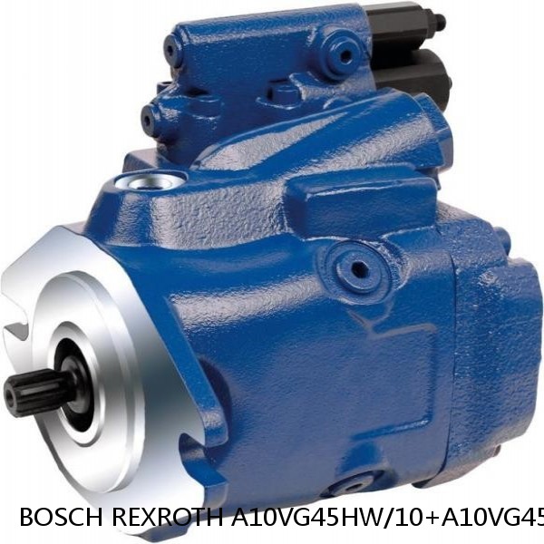 A10VG45HW/10+A10VG45EZ/1 BOSCH REXROTH A10VG Axial piston variable pump
