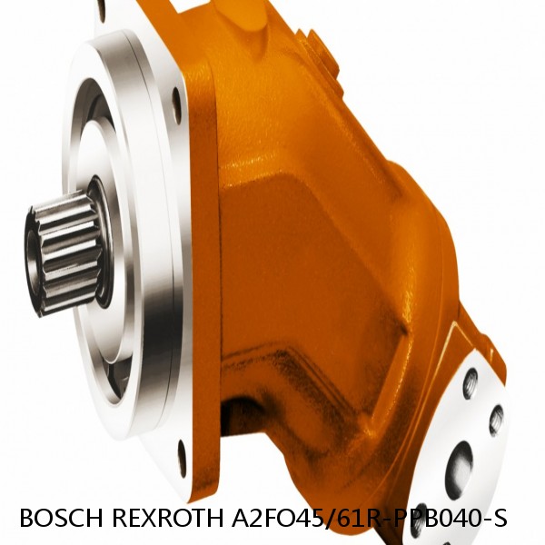 A2FO45/61R-PPB040-S BOSCH REXROTH A2FO Fixed Displacement Pumps
