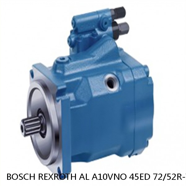 AL A10VNO 45ED 72/52R-VSC12N00H -SO607 BOSCH REXROTH A10VNO Axial Piston Pumps