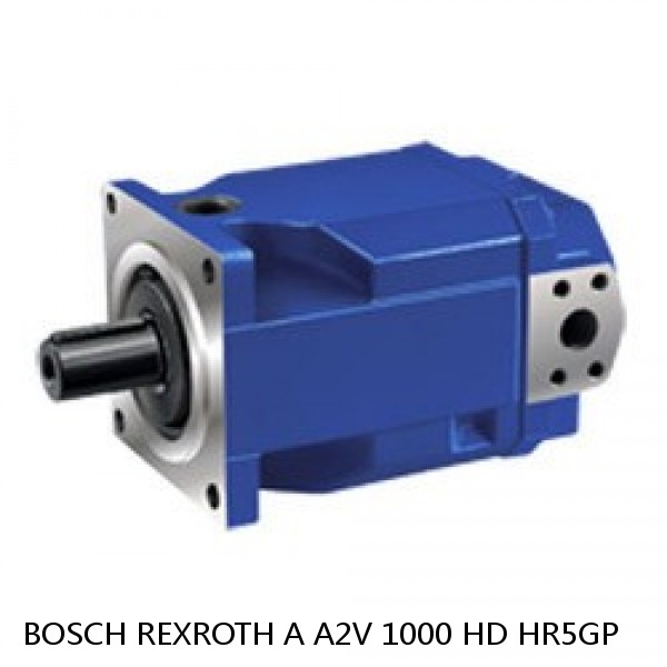 A A2V 1000 HD HR5GP BOSCH REXROTH A2V Variable Displacement Pumps