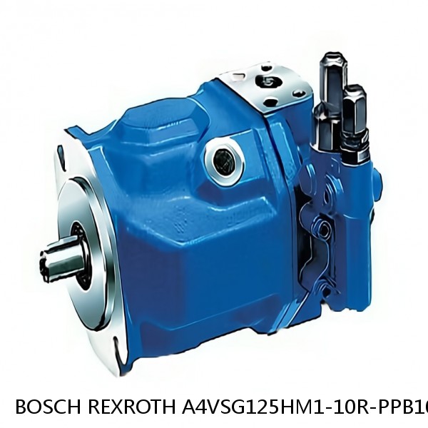 A4VSG125HM1-10R-PPB10H069F-SO468 BOSCH REXROTH A4VSG Axial Piston Variable Pump