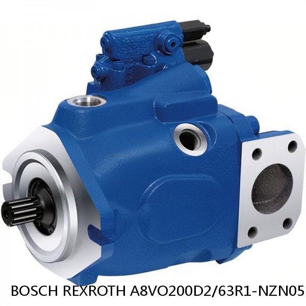 A8VO200D2/63R1-NZN05F001X-S BOSCH REXROTH A8VO Variable Displacement Pumps
