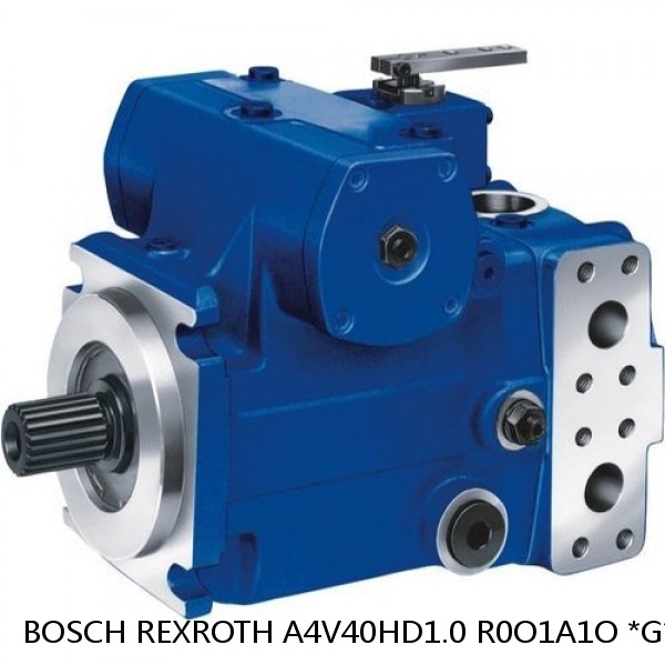 A4V40HD1.0 R0O1A1O *G* BOSCH REXROTH A4V Variable Pumps #1 small image