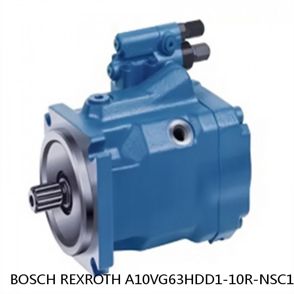 A10VG63HDD1-10R-NSC10F023D BOSCH REXROTH A10VG Axial piston variable pump