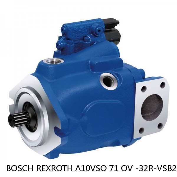 A10VSO 71 OV -32R-VSB22UXX BOSCH REXROTH A10VSO Variable Displacement Pumps #1 small image