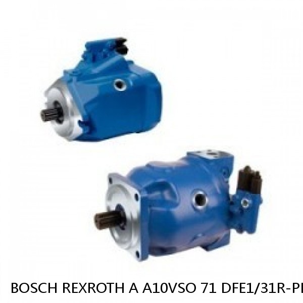 A A10VSO 71 DFE1/31R-PPA12KB4 BOSCH REXROTH A10VSO Variable Displacement Pumps #1 small image