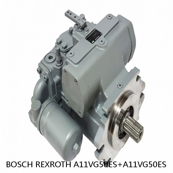 A11VG50ES+A11VG50ES BOSCH REXROTH A11VG Hydraulic Pumps #1 small image