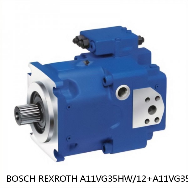 A11VG35HW/12+A11VG35HW/12-K BOSCH REXROTH A11VG Hydraulic Pumps #1 small image