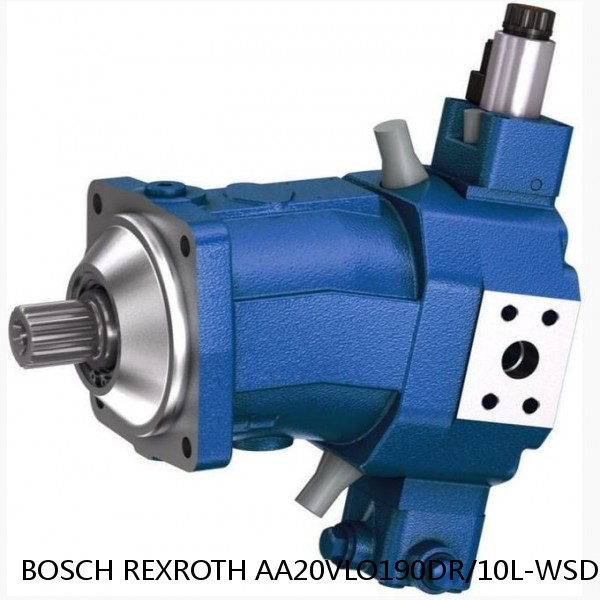 AA20VLO190DR/10L-WSD07N00-S BOSCH REXROTH A20VLO Hydraulic Pump #1 small image
