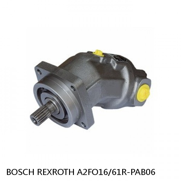 A2FO16/61R-PAB06 BOSCH REXROTH A2FO Fixed Displacement Pumps