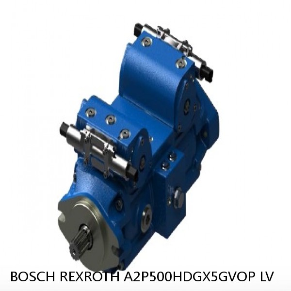 A2P500HDGX5GVOP LV BOSCH REXROTH A2P Hydraulic Piston Pumps