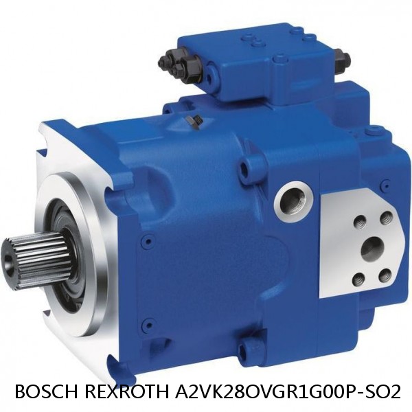 A2VK28OVGR1G00P-SO2 BOSCH REXROTH A2VK Variable Displacement Pumps