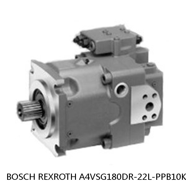 A4VSG180DR-22L-PPB10K340N BOSCH REXROTH A4VSG Axial Piston Variable Pump