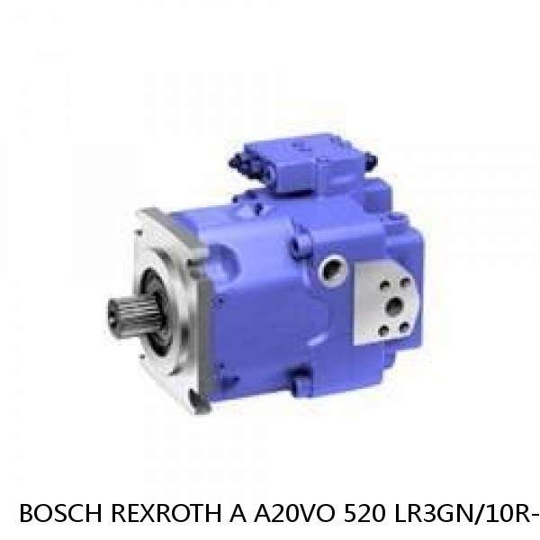 A A20VO 520 LR3GN/10R-VZH26K99 -S1628 BOSCH REXROTH A20VO Hydraulic axial piston pump #1 image